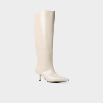 Selora-wc in Cream - Knee-high boot, Stiletto heel | Aldo Featured