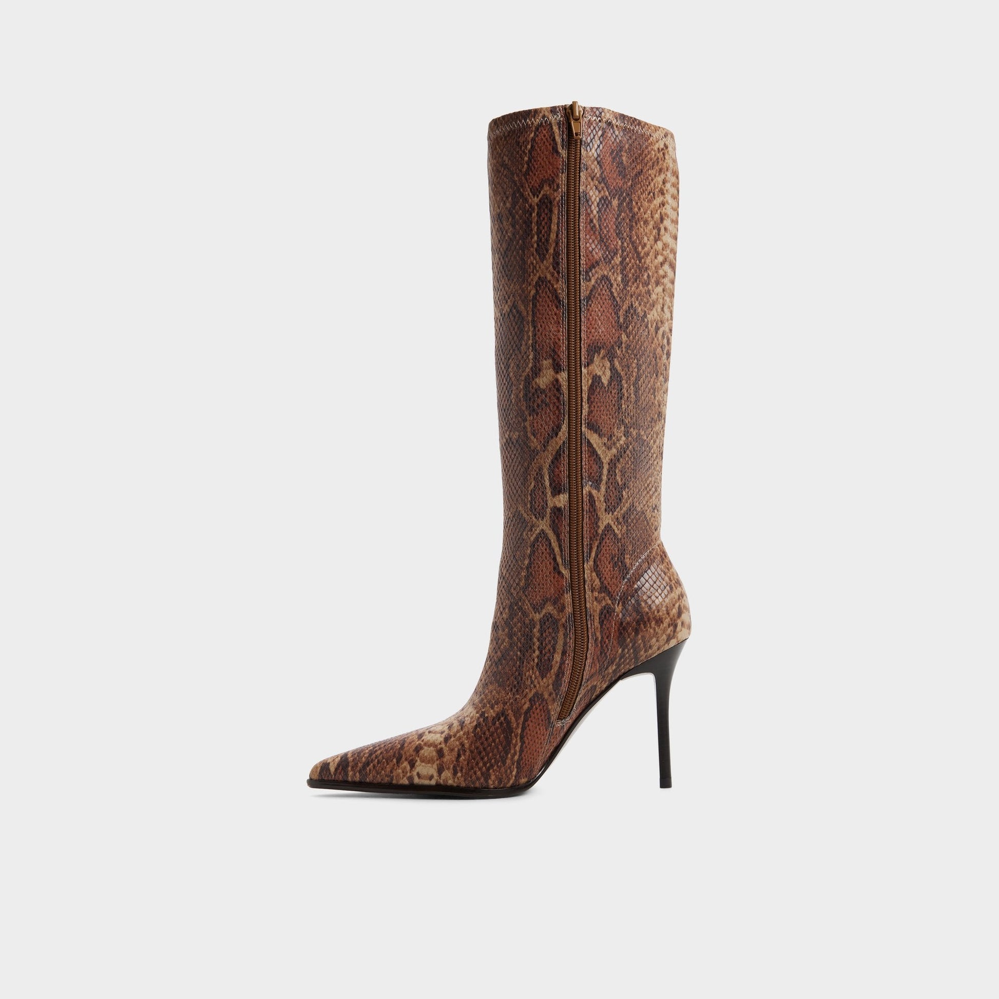 Re in Emily Brown Multi - Knee-high boot, Stiletto heel | Aldo Trending