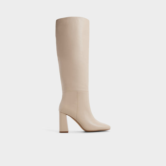 Helana in Cream - Knee-high boot, Block heel | Aldo Recommended