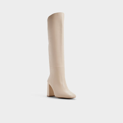 Helana in Cream - Knee-high boot, Block heel | Aldo Recommended