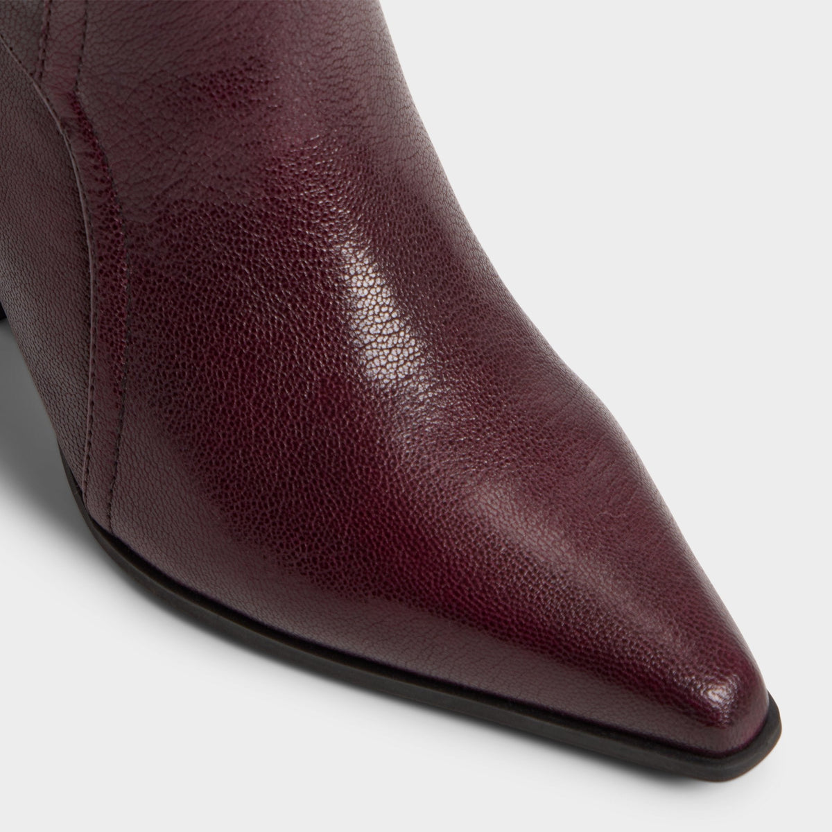 Saddle in Bordo - Knee-high boot, Block heel | Aldo Signature