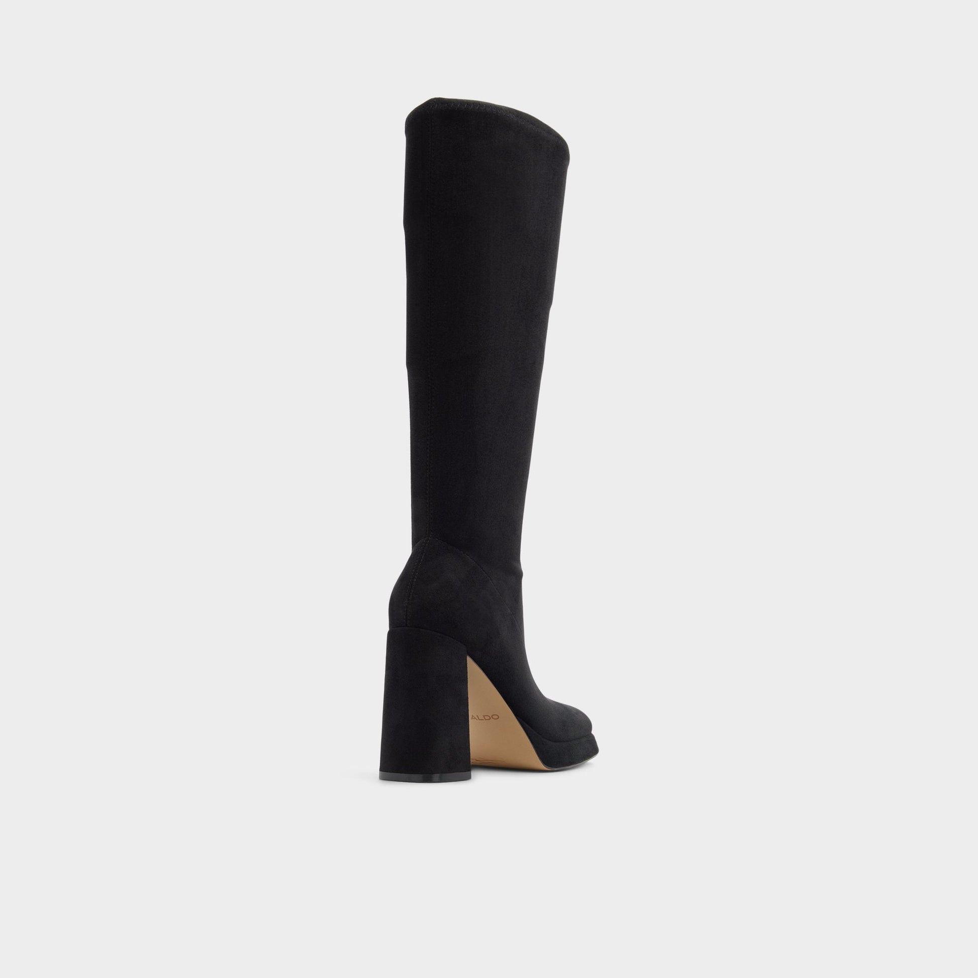 Gisselle in Black - Knee-high boot, Platform | Aldo Classic