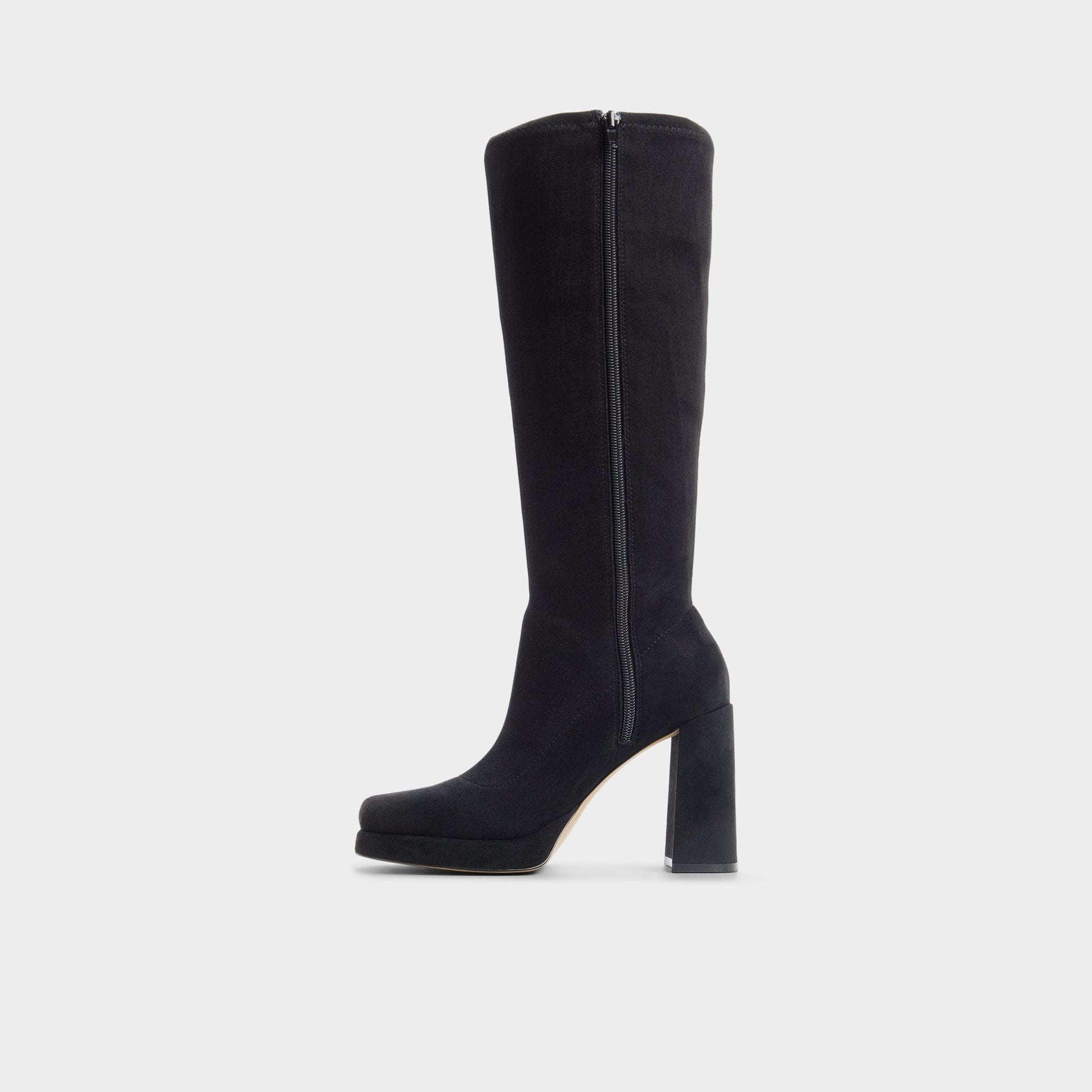 Gisselle in Black - Knee-high boot, Platform | Aldo Classic