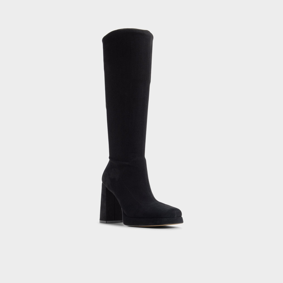 Gisselle in Black - Knee-high boot, Platform | Aldo Classic