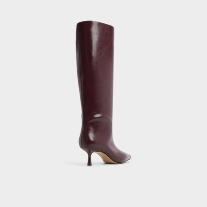 Selora in Burgundy - Knee-high boot, Stiletto heel | Aldo Essential