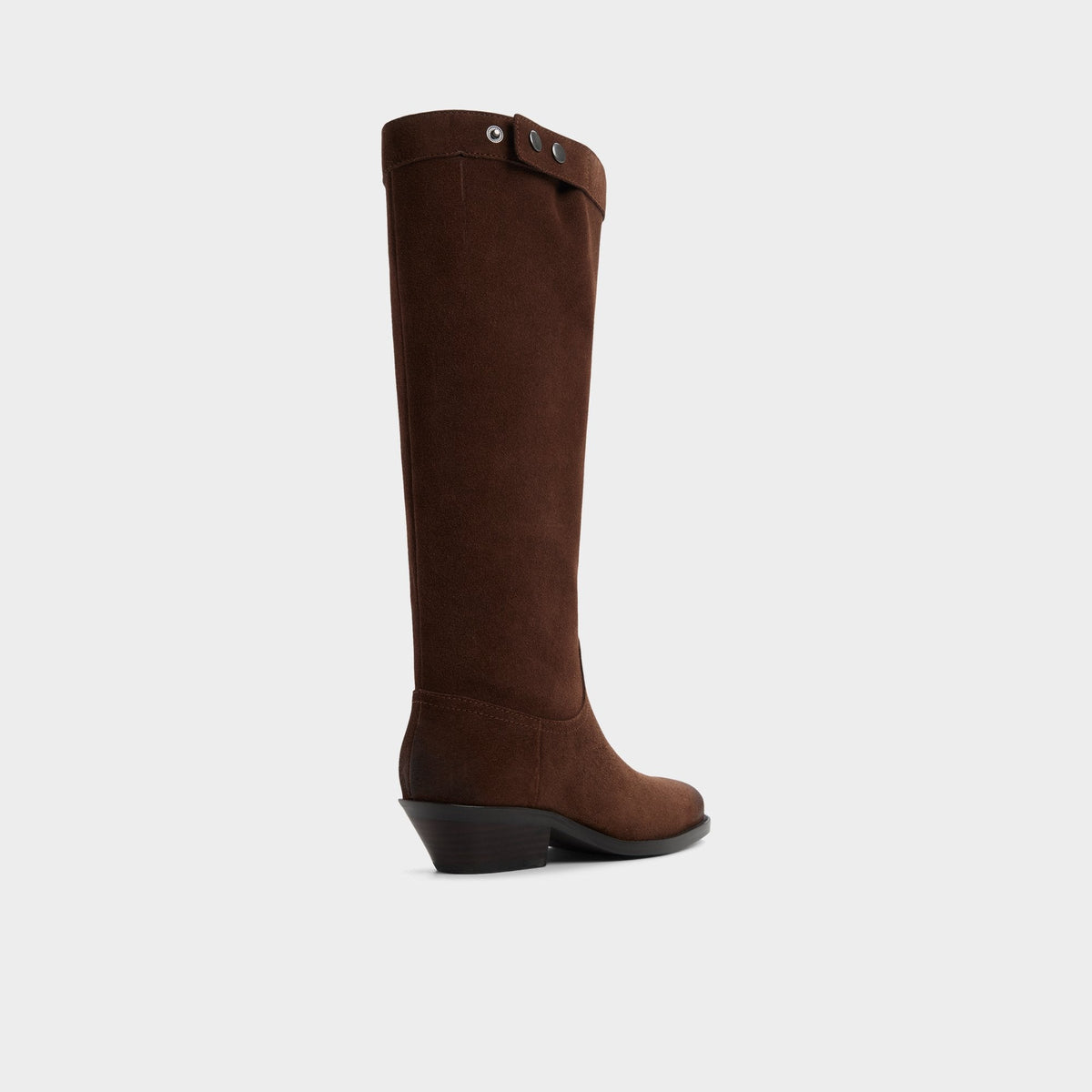 Emberlyn in Dark Brown 14163446 - Knee-high western boot, Cup sole | Aldo Trending