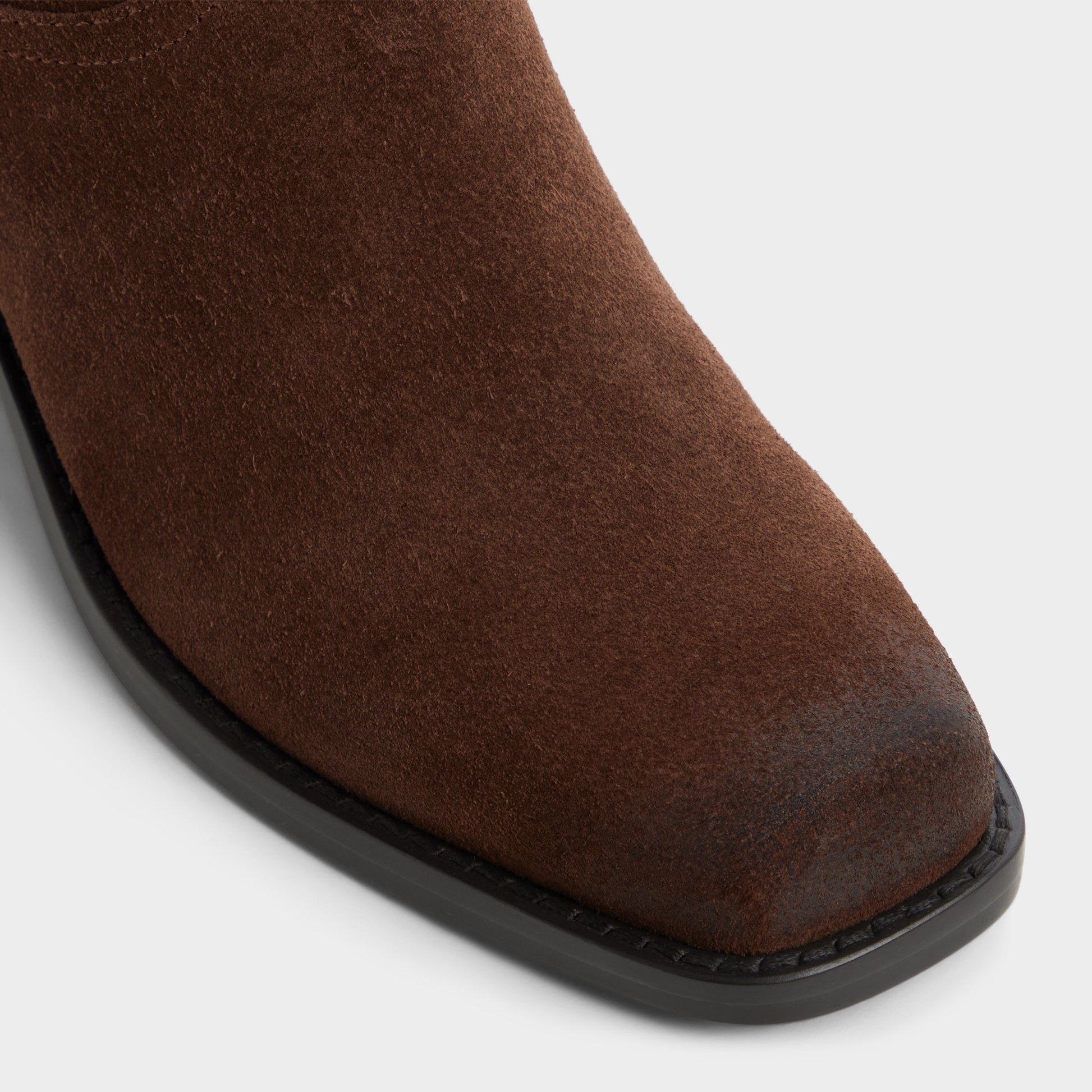 Emberlyn in Dark Brown 14163446 - Knee-high western boot, Cup sole | Aldo Trending