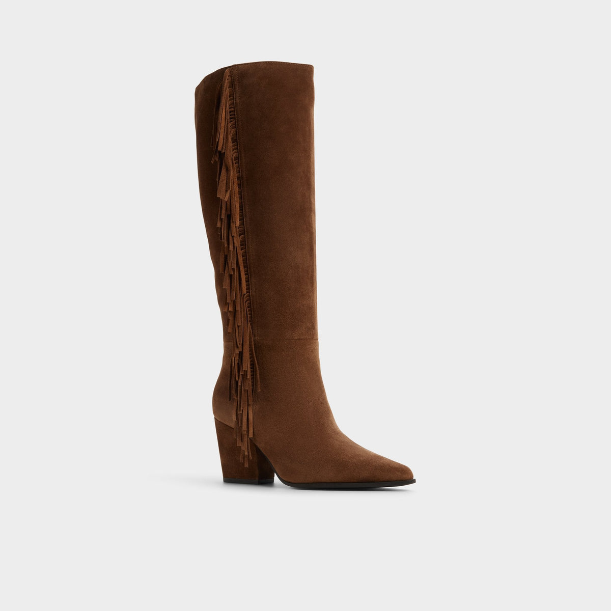 Kaelya in Dark Brown - Knee-high boot, Block heel | Aldo Recommended