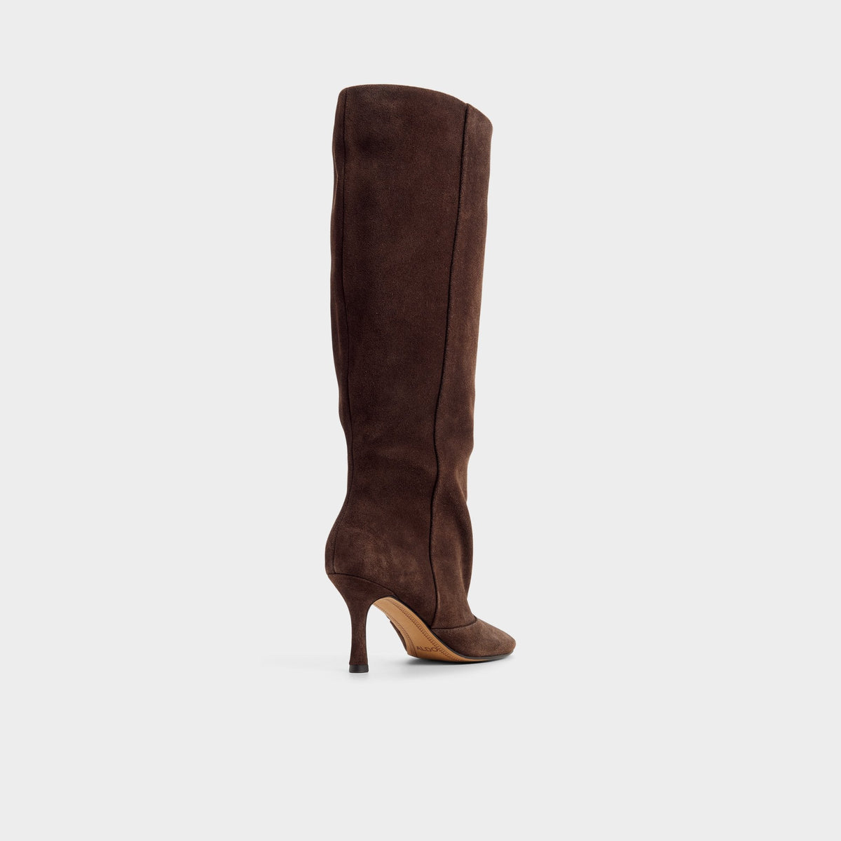 Frankey in Dark Brown - Knee-high boot, Stiletto heel | Aldo Essential