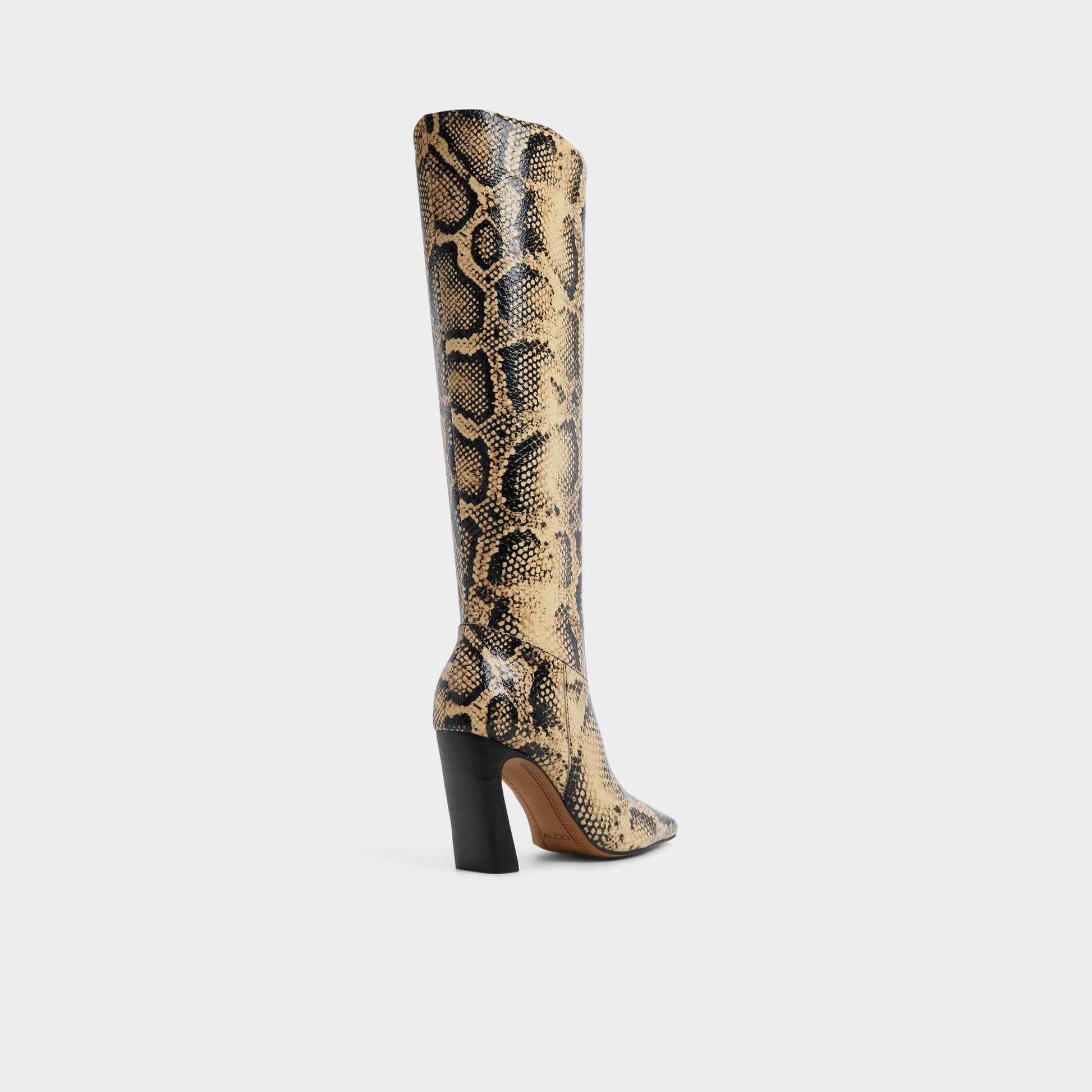 Vivienna in Brown Multi - Knee-high boot, Block heel | Aldo Premium
