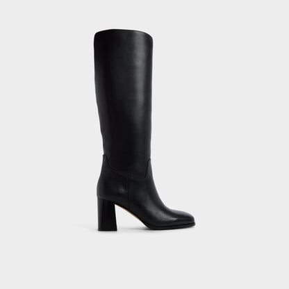 Elyze in Black - Knee-high boot, Block heel | Aldo New