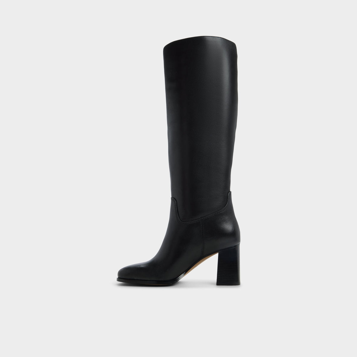Elyze in Black - Knee-high boot, Block heel | Aldo New