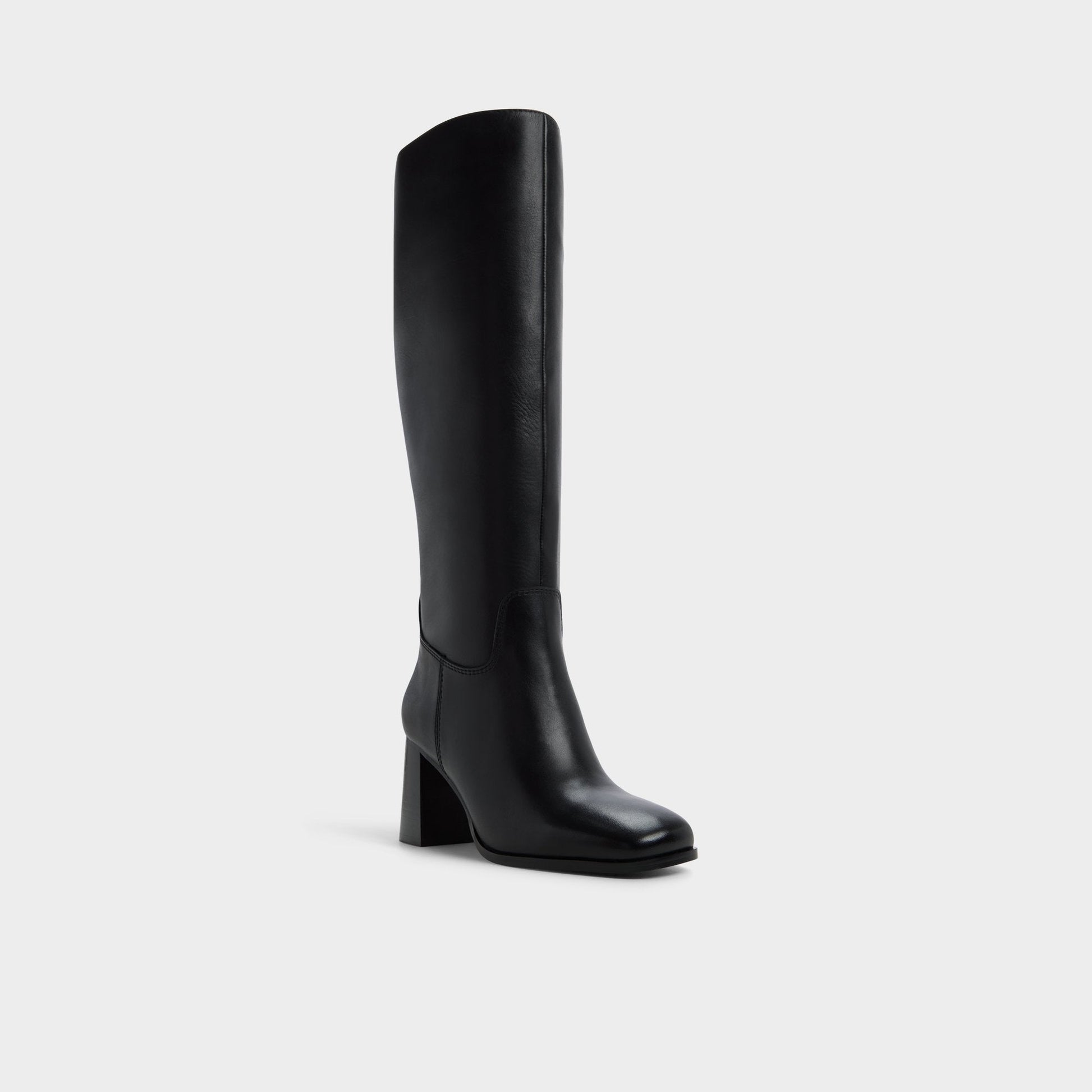Elyze in Black - Knee-high boot, Block heel | Aldo New