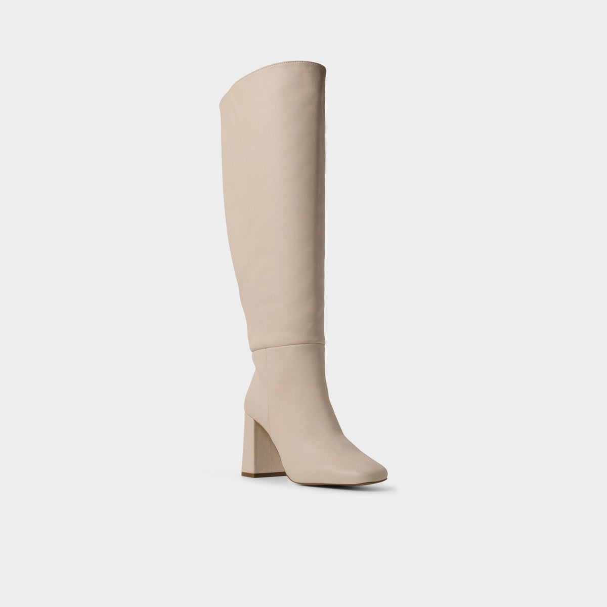 Helana in Wc Cream - Knee-high boot, Block heel | Aldo Popular