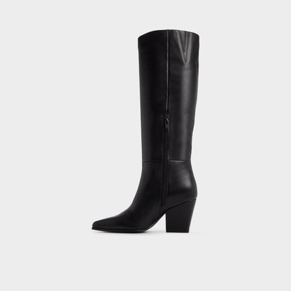 Kaelya in Black - Knee-high boot, Block heel | Aldo Recommended