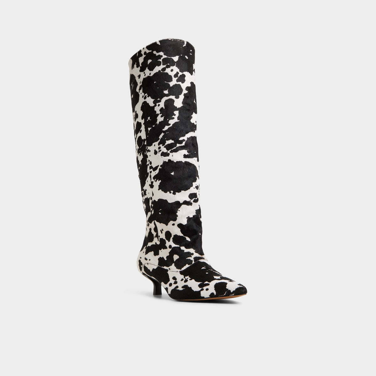 Everose in White Black - Knee-high boot, Kitten heel | Aldo Exclusive