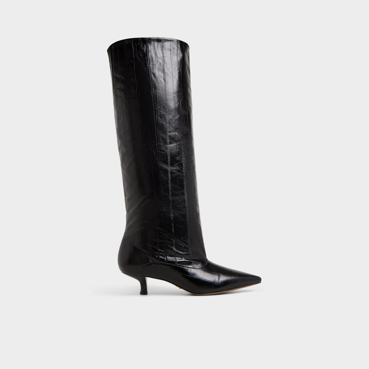 Everose in Black - Knee-high boot, Kitten heel | Aldo Signature
