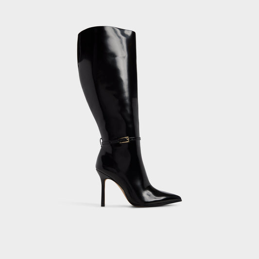 Maellie in Wc Black - Knee-high boot, Stiletto heel | Aldo New