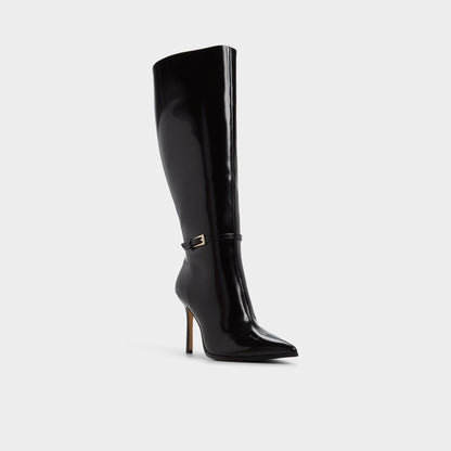 Maellie in Wc Black - Knee-high boot, Stiletto heel | Aldo New