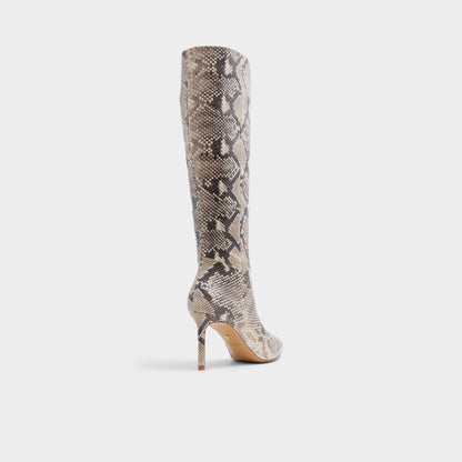 Laroche Beige Overflow Women's Tall Boots - Knee-high boot, Stiletto heel | Aldo Exclusive