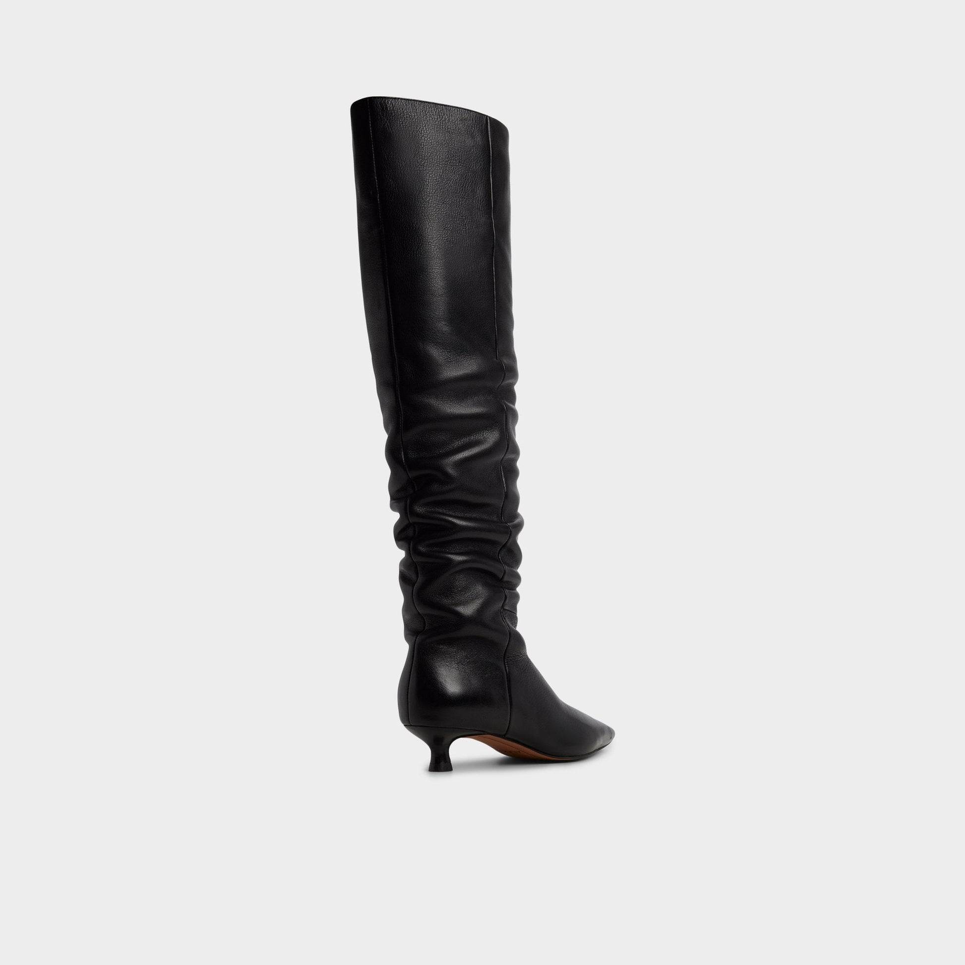 Muttsee Black Women's Tall Boots - Over-the-knee boot, Kitten heel | Aldo Signature