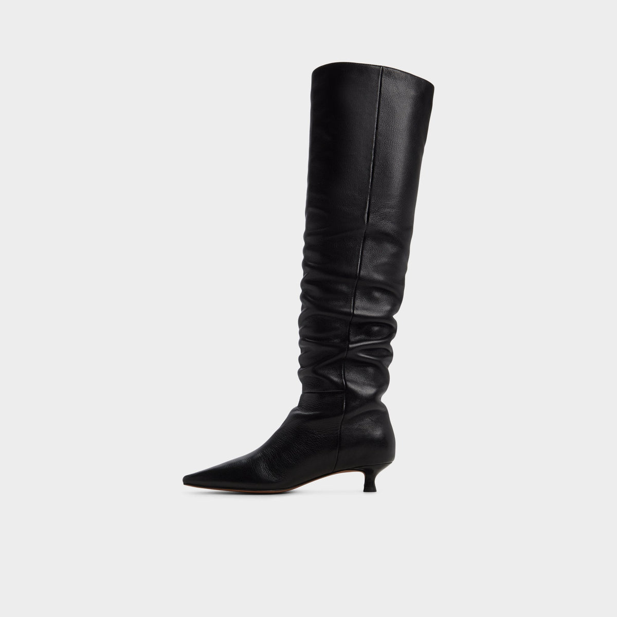 Muttsee Black Women's Tall Boots - Over-the-knee boot, Kitten heel | Aldo Signature