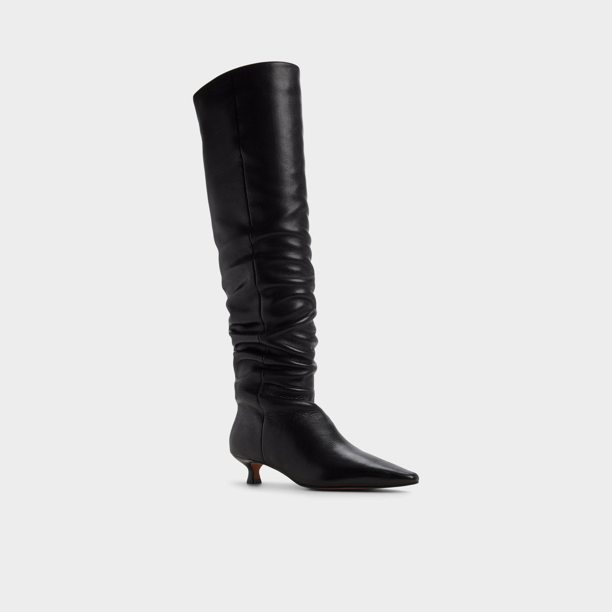 Muttsee Black Women's Tall Boots - Over-the-knee boot, Kitten heel | Aldo Signature