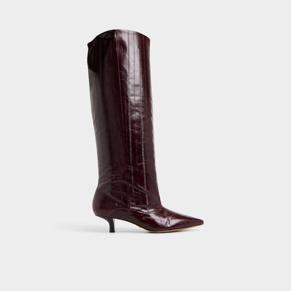 Everose in Bordo - Knee-high boot, Kitten heel | Aldo New