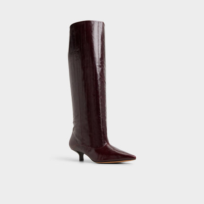 Everose in Bordo - Knee-high boot, Kitten heel | Aldo New