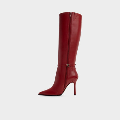 Maellie in Dark Red - Knee-high boot, Stiletto heel | Aldo Featured