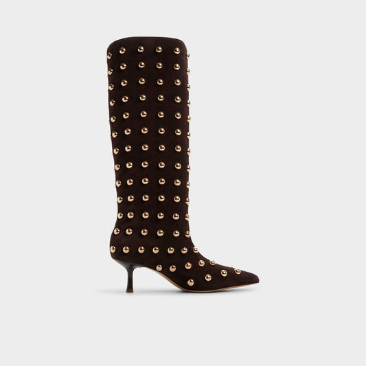 Selora in Medium Brown - Knee-high boot, Stiletto heel | Aldo Trending