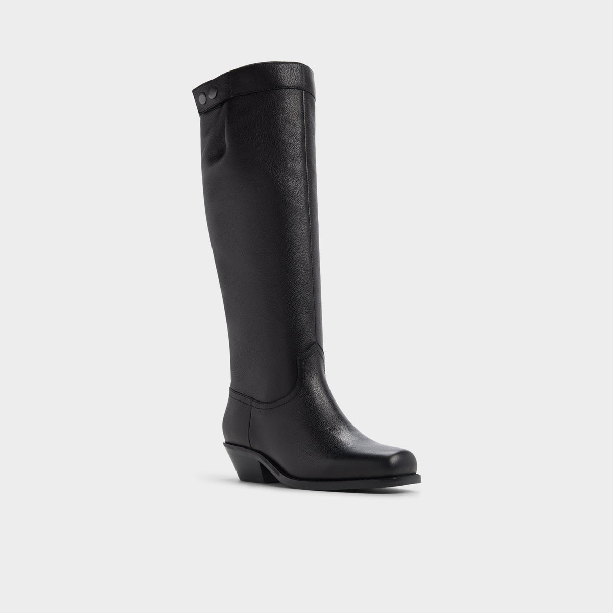 Emberlyn in Black - Knee-high western boot, Cup sole | Aldo Best Seller