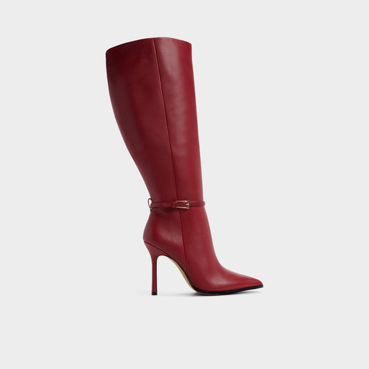 Maellie in Wc Dark Red - Knee-high boot, Stiletto heel | Aldo Classic