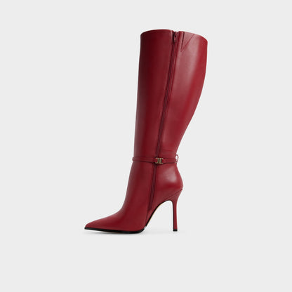 Maellie in Wc Dark Red - Knee-high boot, Stiletto heel | Aldo Classic