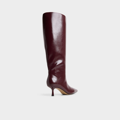 Selora in Wc Burgundy - Knee-high boot, Stiletto heel | Aldo Premium