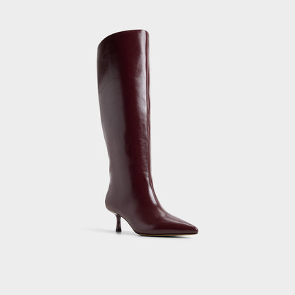 Selora in Wc Burgundy - Knee-high boot, Stiletto heel | Aldo Premium