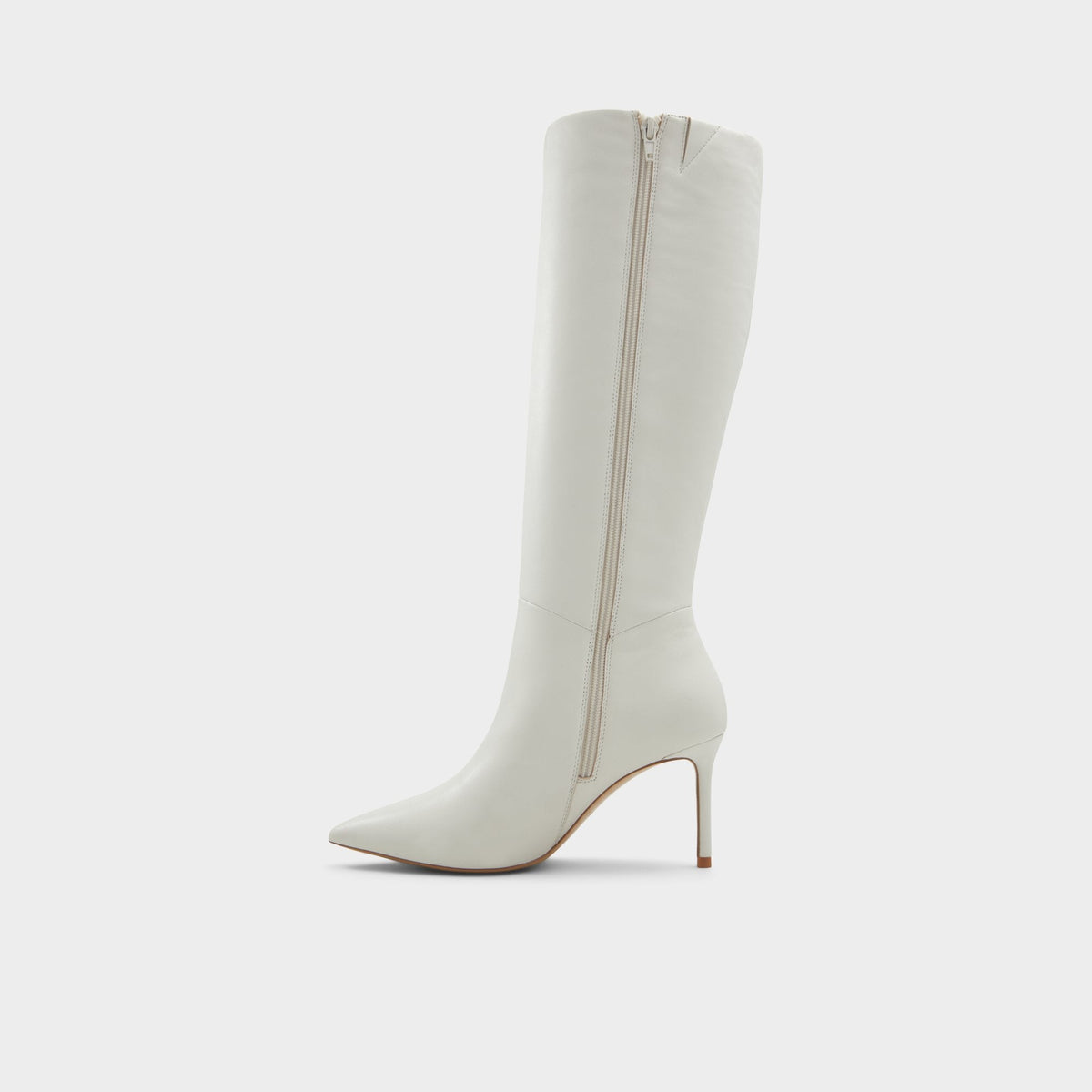Laroche-wc White/Bone Women's Tall Boots - Knee-high boot, Stiletto heel | Aldo Recommended