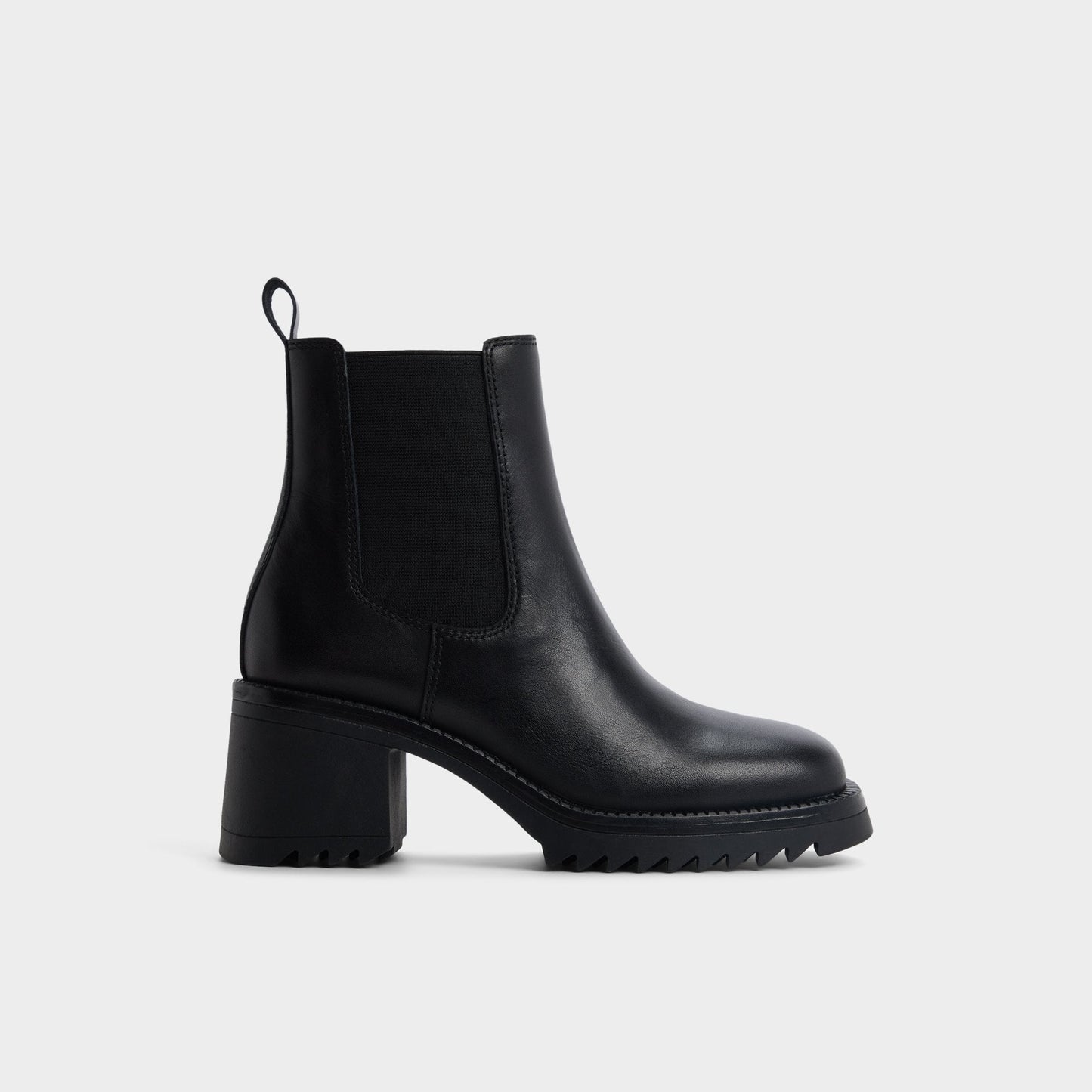 Anneliese in Black - Chelsea boot, Lug sole | Aldo Popular