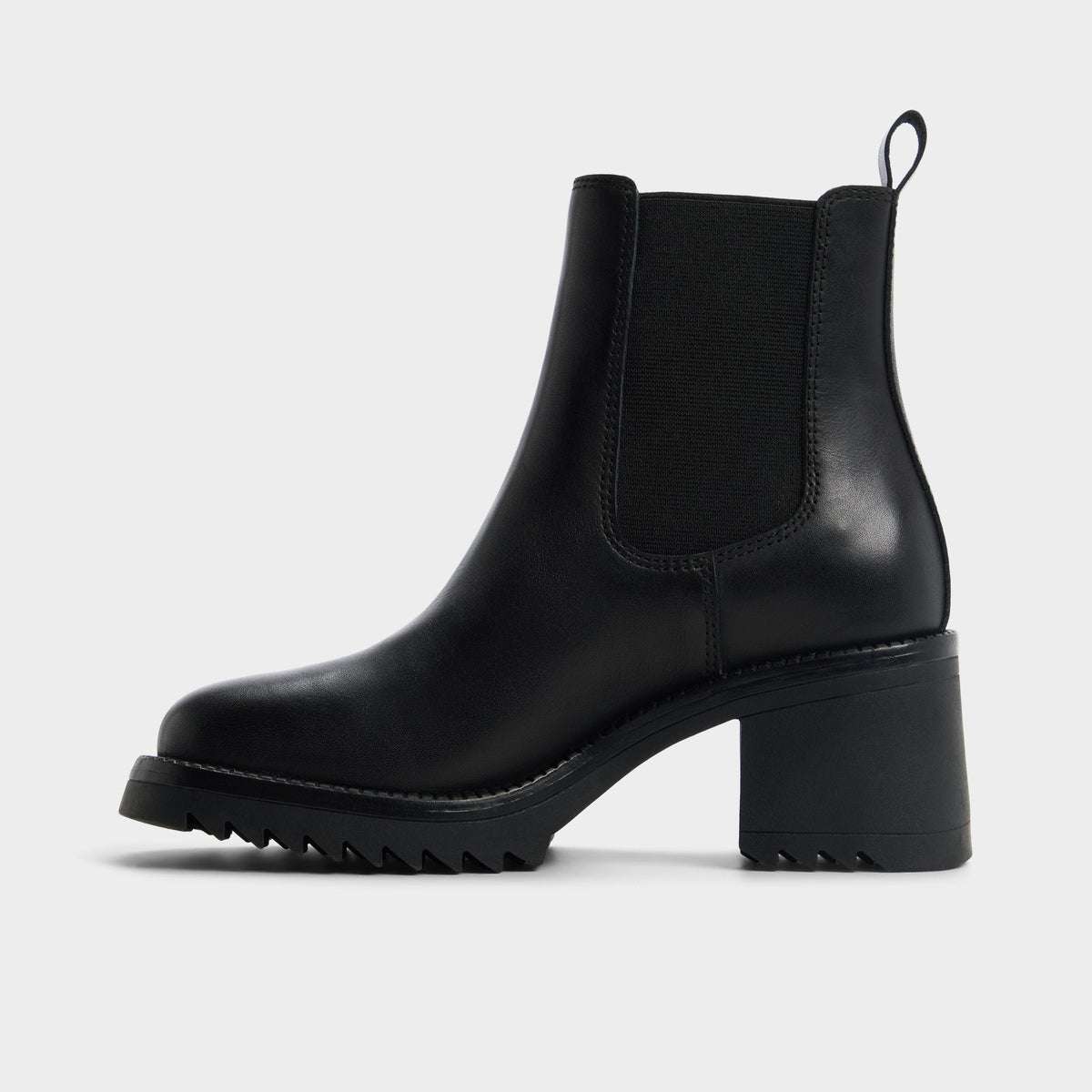 Anneliese in Black - Chelsea boot, Lug sole | Aldo Popular