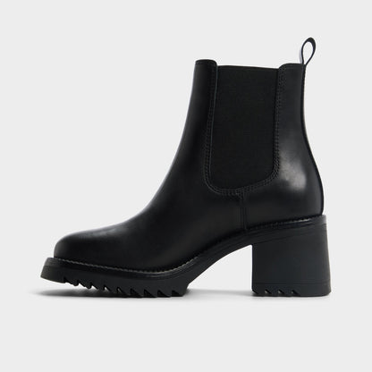 Anneliese in Black - Chelsea boot, Lug sole | Aldo Popular