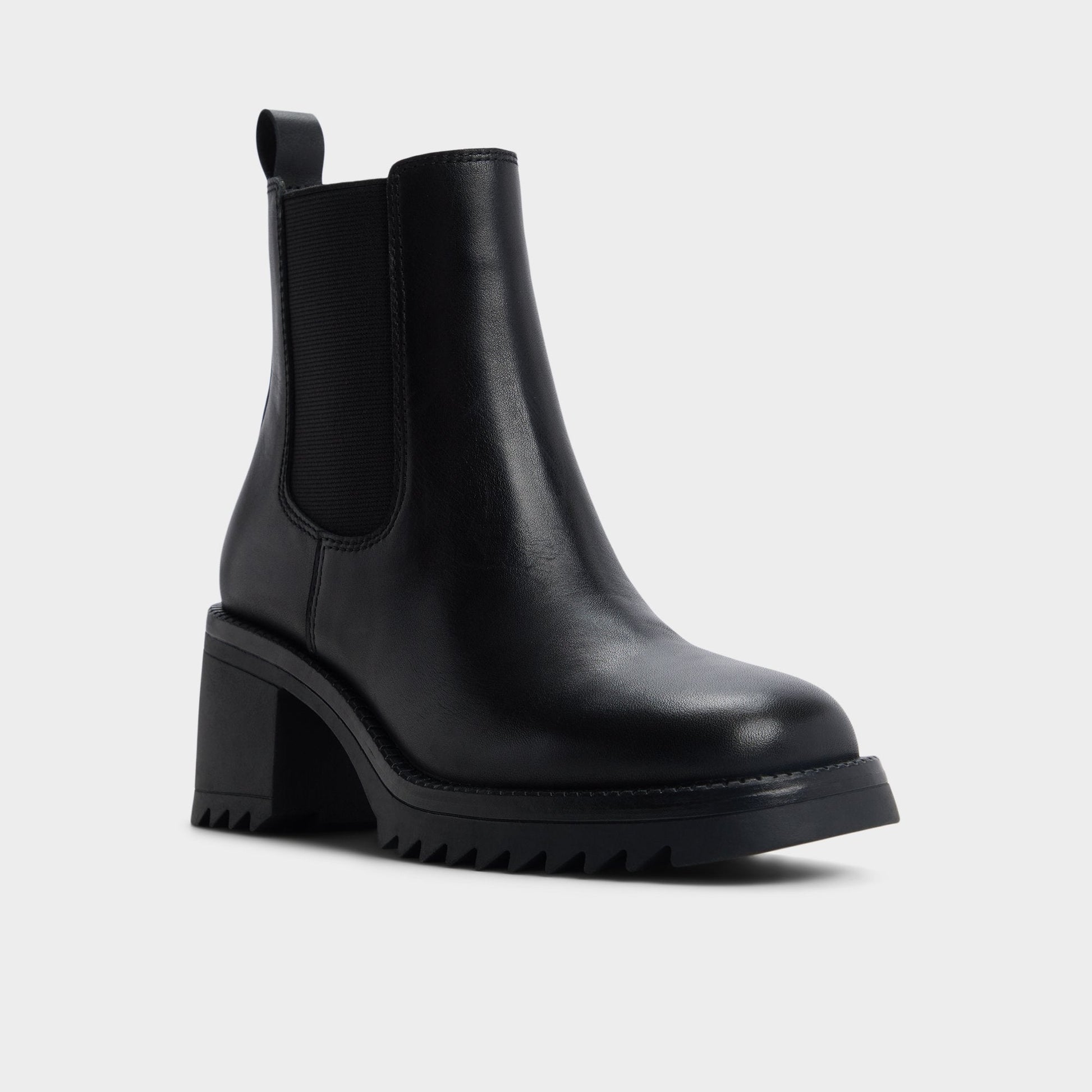 Anneliese in Black - Chelsea boot, Lug sole | Aldo Popular
