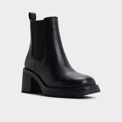 Anneliese in Black - Chelsea boot, Lug sole | Aldo Popular