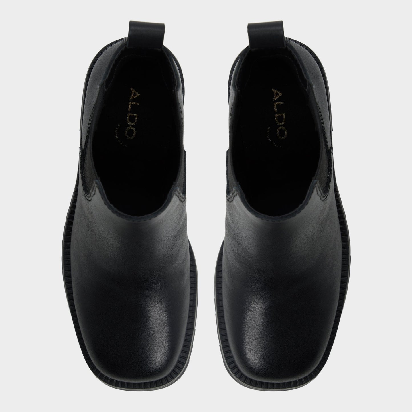 Anneliese in Black - Chelsea boot, Lug sole | Aldo Popular