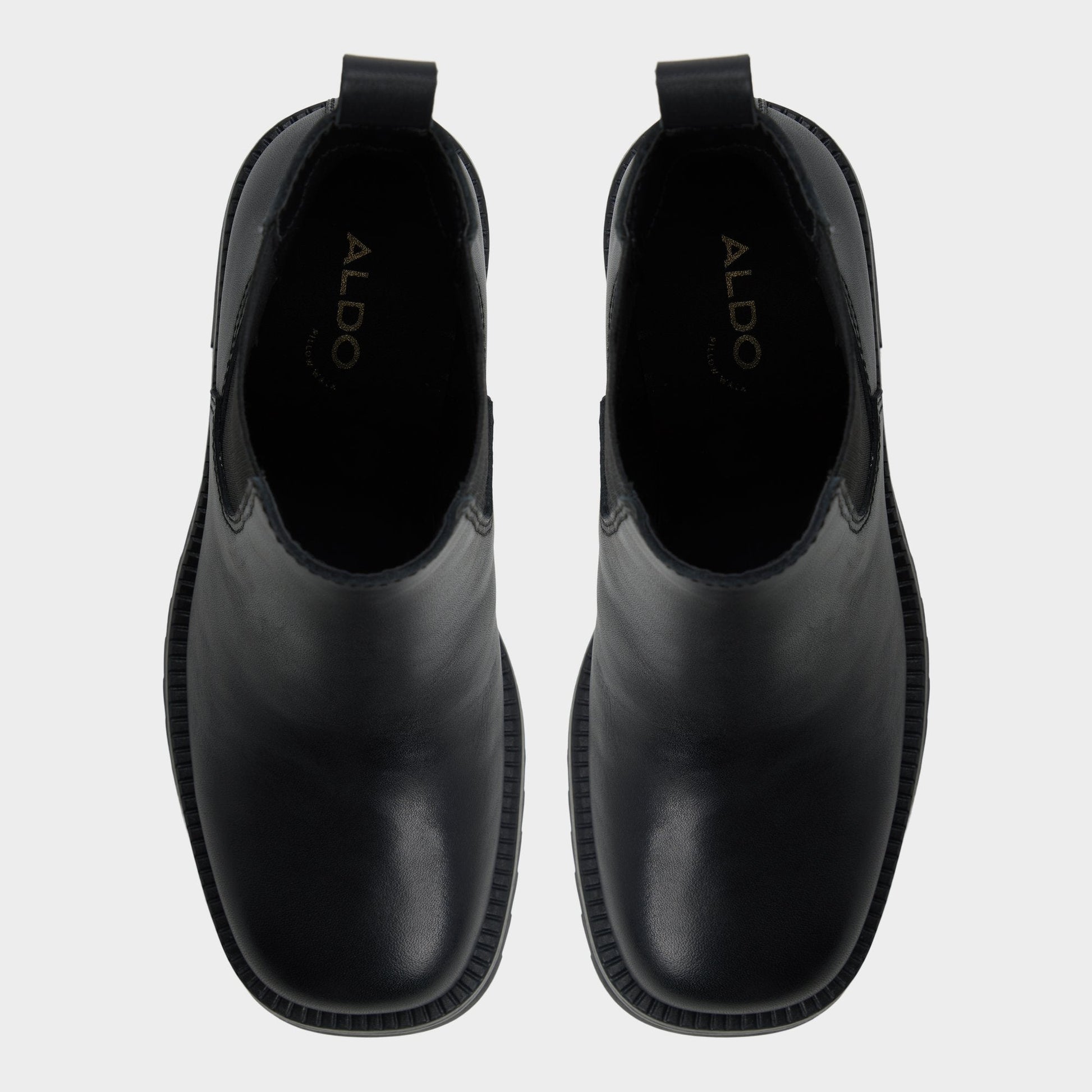Anneliese in Black - Chelsea boot, Lug sole | Aldo Popular