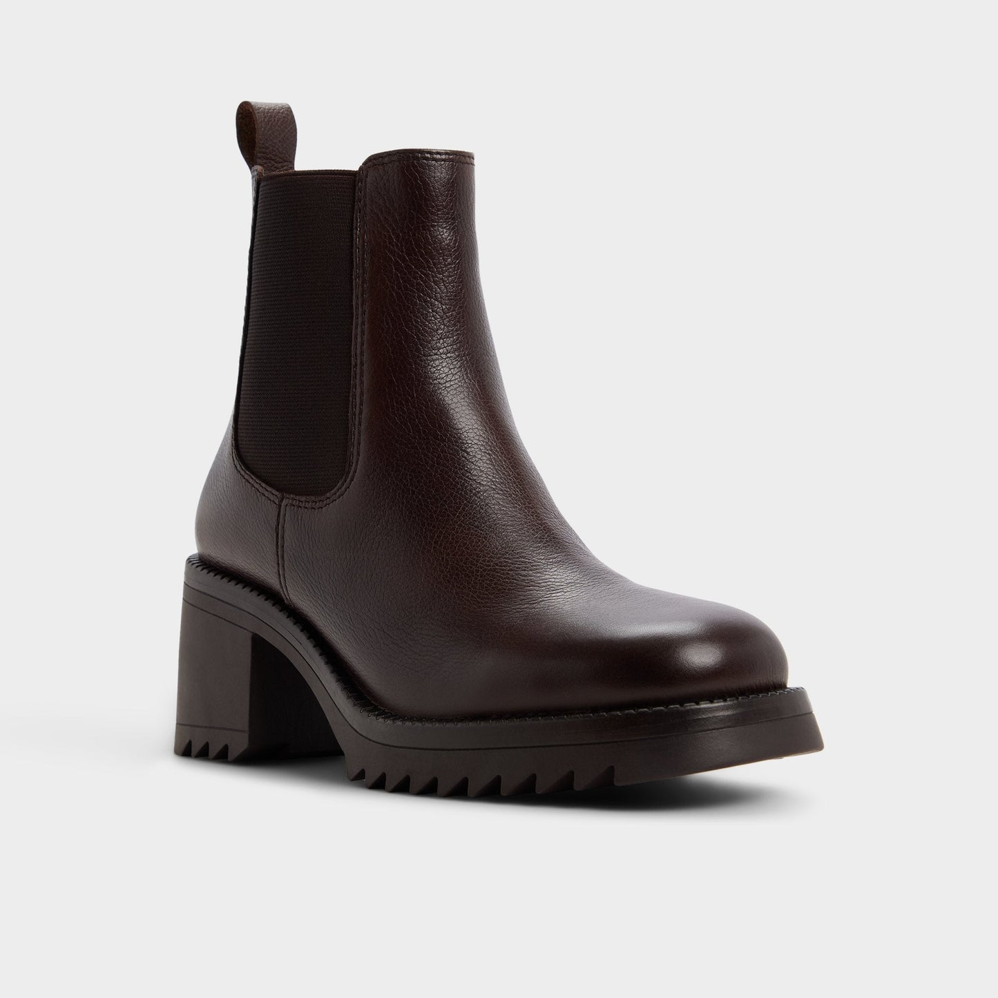 Anneliese in Medium Brown - Chelsea boot, Lug sole | Aldo Trending