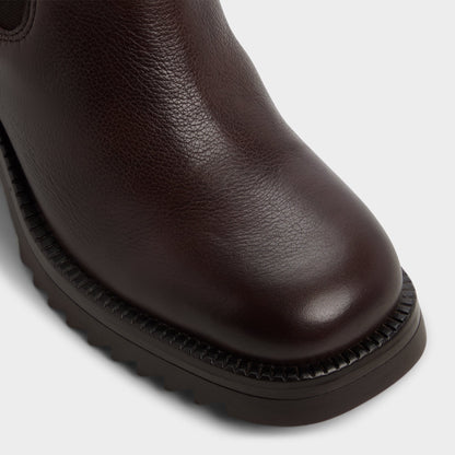 Anneliese in Medium Brown - Chelsea boot, Lug sole | Aldo Trending