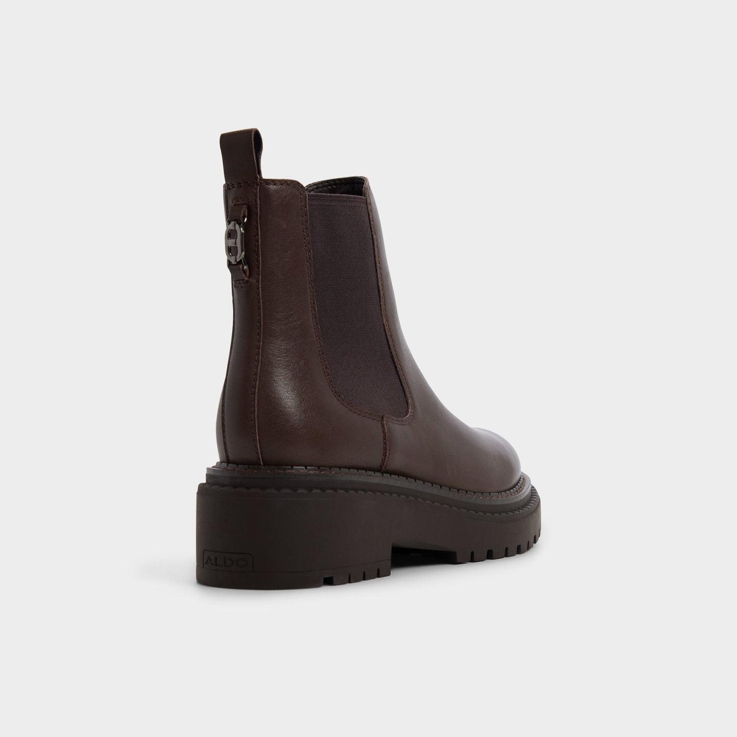 Bestina in Dark Brown - Chelsea boot, Lug sole | Aldo Best Seller