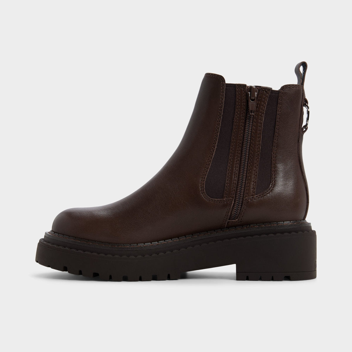Bestina in Dark Brown - Chelsea boot, Lug sole | Aldo Best Seller