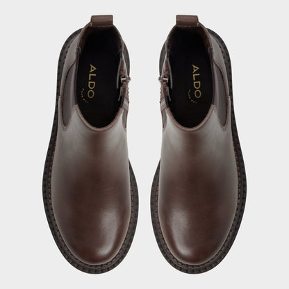 Bestina in Dark Brown - Chelsea boot, Lug sole | Aldo Best Seller