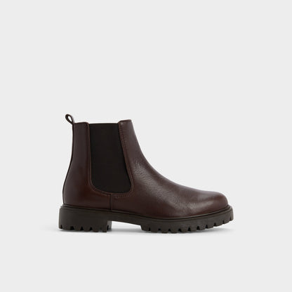 Adalitlan in Medium Brown - Chelsea boot, Lug sole | Aldo Signature